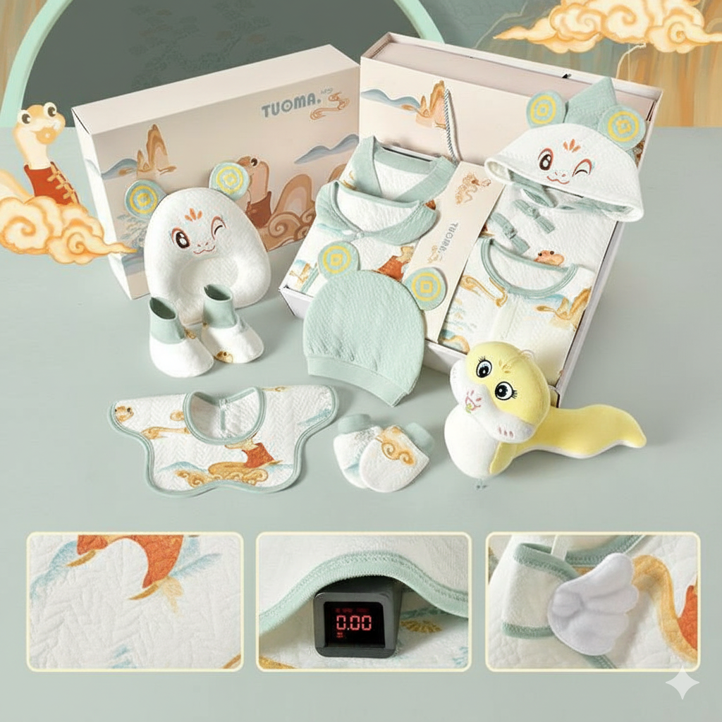 TUOMA Blue Snakes and Clouds